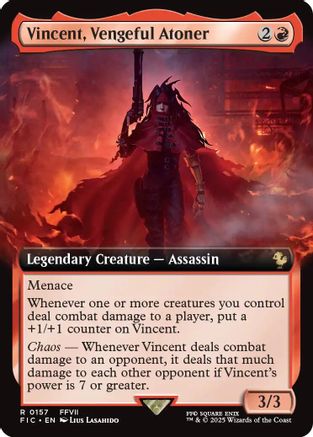 Vincent, Vengeful Atoner (Extended Art) [FINAL FANTASY Commander]