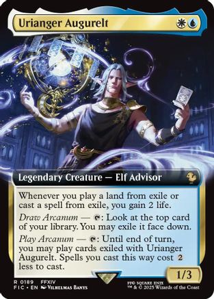 Urianger Augurelt (Extended Art) [FINAL FANTASY Commander]