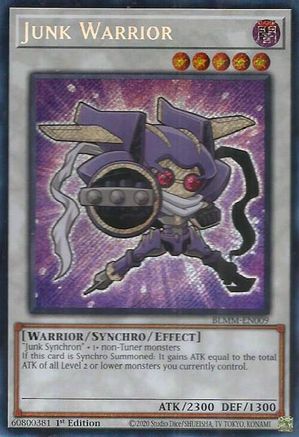 Junk Warrior (BLMM-EN009) - Battles of Legend: Monster Mayhem 1st Edition