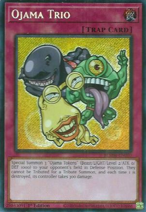 Ojama Trio (BLMM-EN010) - Battles of Legend: Monster Mayhem 1st Edition