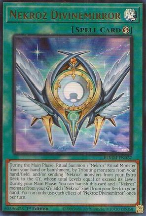 Nekroz Divinemirror (BLMM-EN027) - Battles of Legend: Monster Mayhem 1st Edition