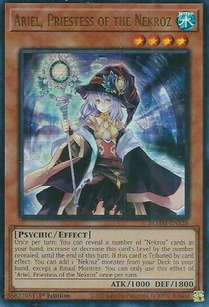 Ariel, Priestess of the Nekroz (BLMM-EN128) - Battles of Legend: Monster Mayhem 1st Edition