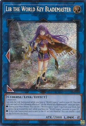 Lib the World Key Blademaster (BLMM-EN159) - Battles of Legend: Monster Mayhem 1st Edition