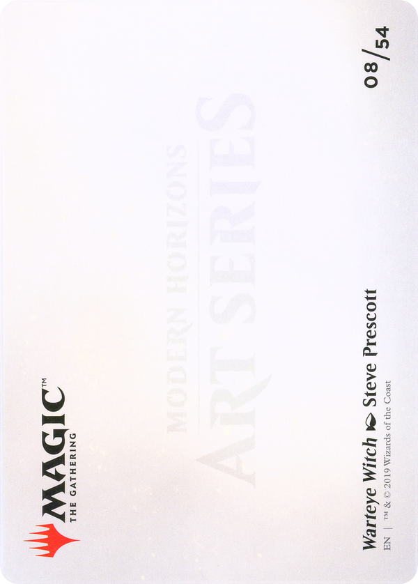 Warteye Witch // Warteye Witch (AMH1-008) - Modern Horizons Art Series (Borderless)