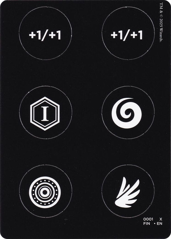 Punch Card Token (0001 // 0002) [FINAL FANTASY Tokens]