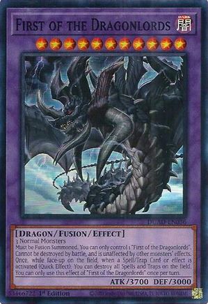 First of the Dragonlords (DUAD-EN036) - Duelist's Advance 1st Edition