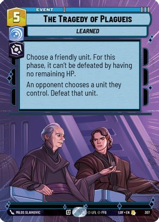 The Tragedy of Plagueis (307) (Hyperspace) (307) [Legends of the Force]