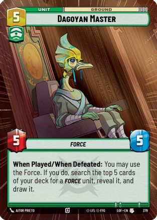 Dagoyan Master (379) (Hyperspace) (379) [Legends of the Force]