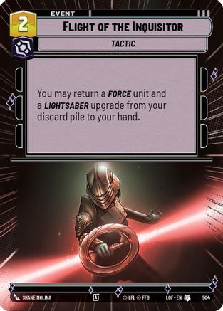 Flight of the Inquisitor (504) (Hyperspace) (504) [Legends of the Force]