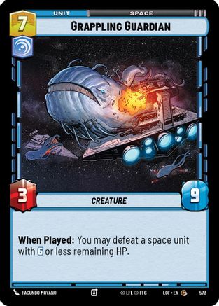 Grappling Guardian (573) (Foil) (573) [Legends of the Force]