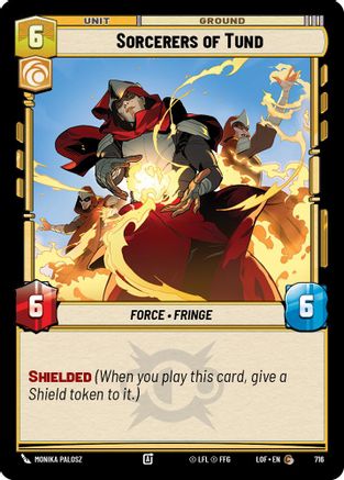 Sorcerers of Tund (716) (Foil) (716) [Legends of the Force]