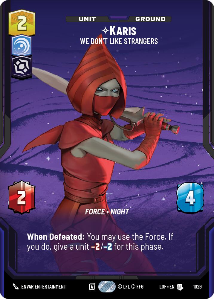 Karis - We Don't Like Strangers (1029) (Prestige) (1029) [Legends of the Force]