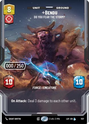 Bendu - Do You Fear the Storm? (1137) (Serialized) (1137) [Legends of the Force]