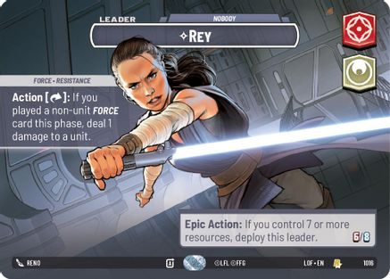 Rey - Nobody (1016) (Showcase) (1016) [Legends of the Force]
