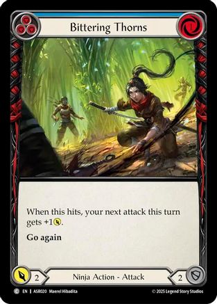 Bittering Thorns (Blue) [ASR020] (Armory Deck: Ira)
