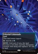 Celestial Colonnade (0142) (Borderless) (Galaxy Foil) [Edge of Eternities: Stellar Sights]
