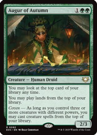Augur of Autumn [Edge of Eternities Commander]