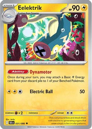 Eelektrik (031/086) [Scarlet & Violet: Black Bolt]