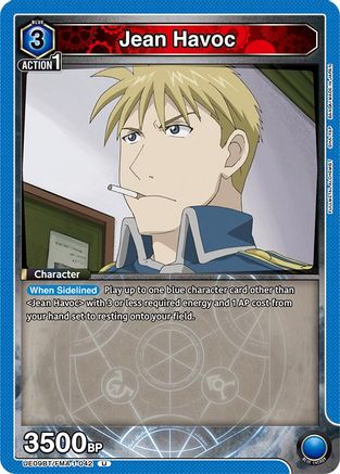 Jean Havoc (UE09BT/FMA-1-042) - UE09BT FULLMETAL ALCHEMIST