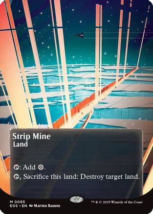 Stripe Mine (0085) (Borderless) [Edge of Eternities: Stellar Sights]