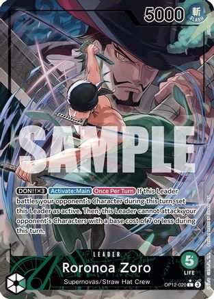 Roronoa Zoro (Alternate Art) [Legacy of the Master]