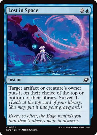 Lost In Space [Edge of Eternities]
