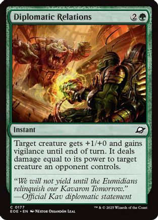 Diplomatic Relations [Edge of Eternities]