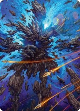 Celestial Colonnade Art Card [Edge of Eternities Art Series]