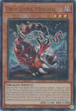 Dracotail Mululu (JUSH-EN005) - Justice Hunters 1st Edition