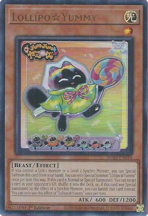 LollipoYummy (JUSH-EN018) - Justice Hunters 1st Edition