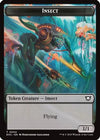 Insect // Elemental (0007) Double-Sided Token [Edge of Eternities Commander Tokens]