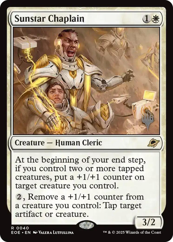 Sunstar Chaplain (Promo Pack) [Edge of Eternities Promo Pack]