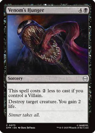 Venom's Hunger [Marvel's Spider-Man]