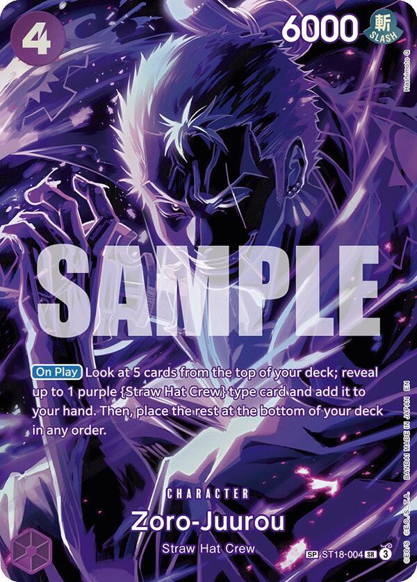 Roronoa Zoro (Alternate Art) [Legacy of the Master]