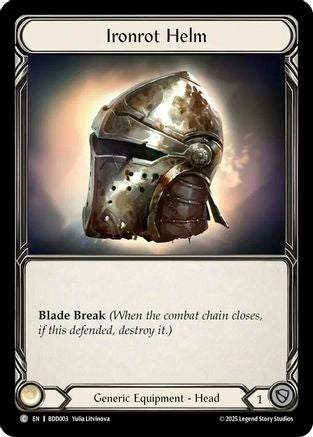 Ironrot Helm [BDD003] (Bravo Demo Deck)
