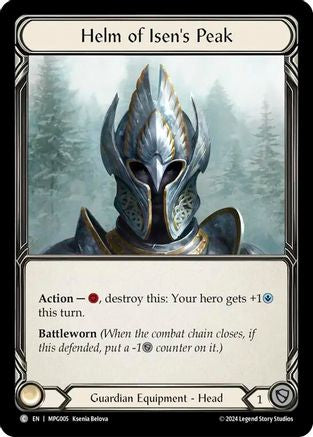 Helm of Isen's Peak [MPG005] (Mastery Pack Guardian)