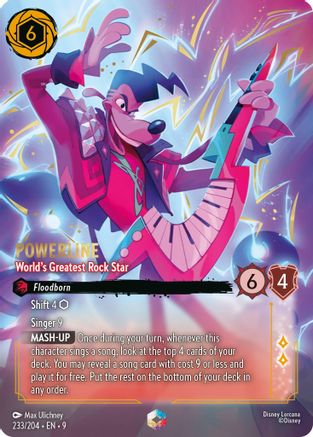 Powerline - World's Greatest Rock Star (Enchanted) (233/204) [Fabled]