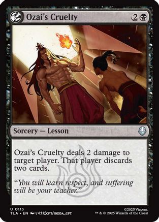 Ozai's Cruelty [Avatar: The Last Airbender]