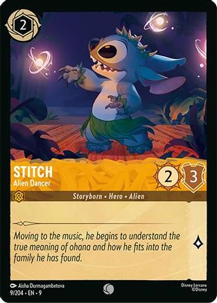Stitch - Alien Dancer (9/204) [Fabled]