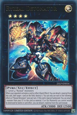 Ryzeal Detonator (25LP-EN014) - Limited Pack World Championship 2025 Limited