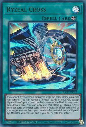 Ryzeal Cross (25LP-EN015) - Limited Pack World Championship 2025 Limited