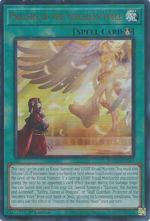 Prayers of the Voiceless Voice (MP25-EN169) - 2025 Mega-Pack 1st Edition