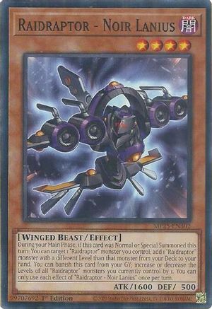 Raidraptor - Noir Lanius (MP25-EN302) - 2025 Mega-Pack 1st Edition