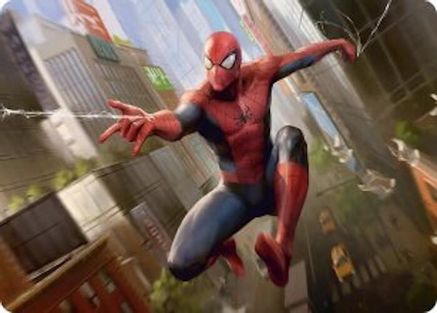 Amazing Spider-Man Art Card (24/54) (AASPM-024) - Art Series: Marvel's Spider-Man