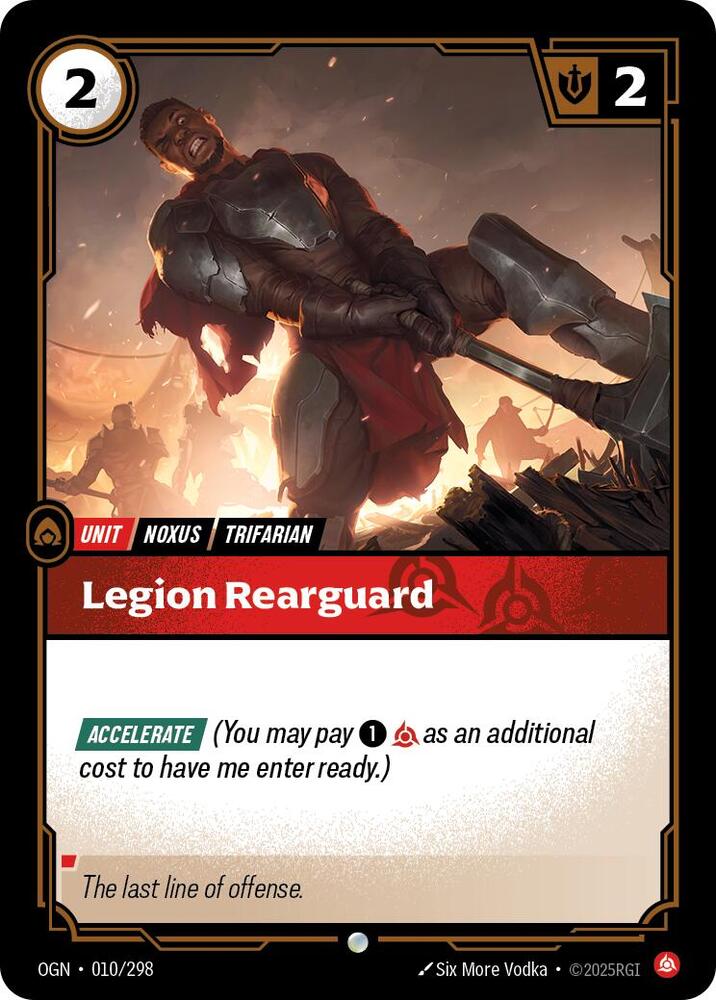 Legion Reargaurd OGN