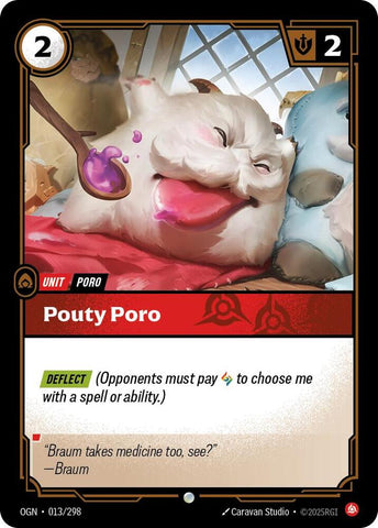 Pouty Poro OGN #013/298 (Common) [Riftbound: Origins]