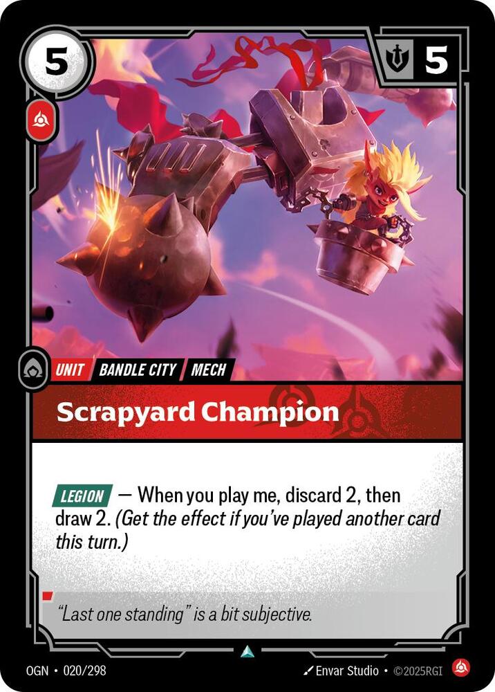 Scrapyard Champion OGN