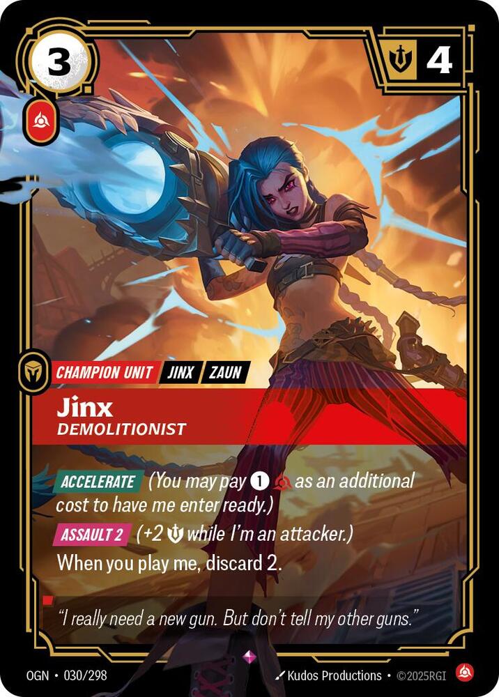 Jinx - Demolitionist OGN