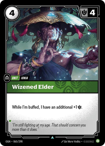 Wizened Elder OGN #065/298 (Uncommon) [Riftbound: Origins]