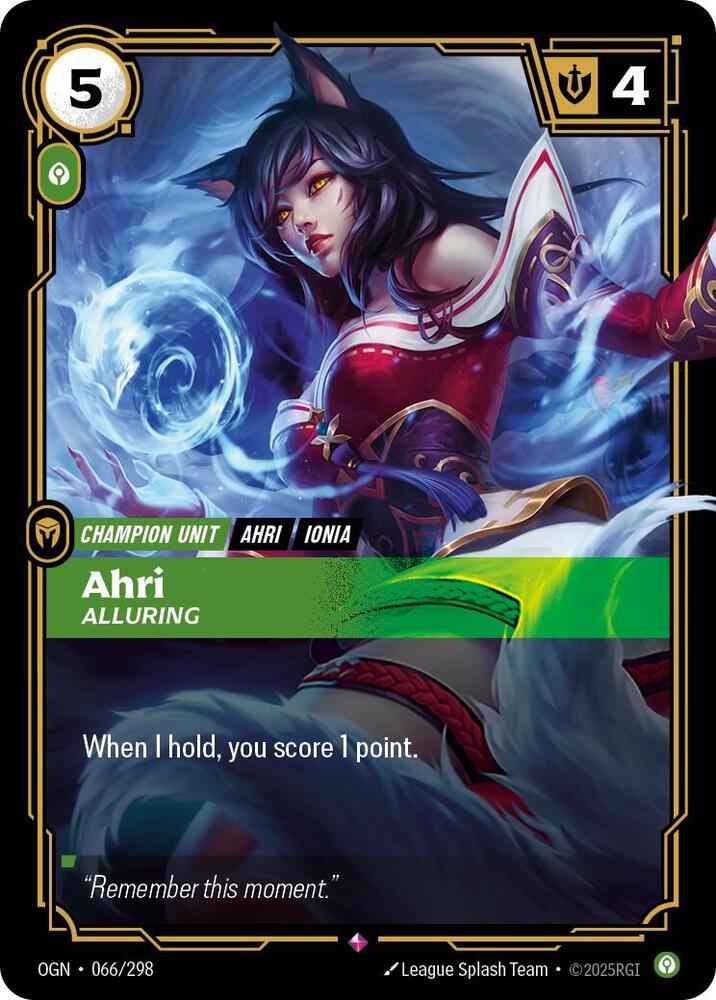 Ahri - Alluring OGN